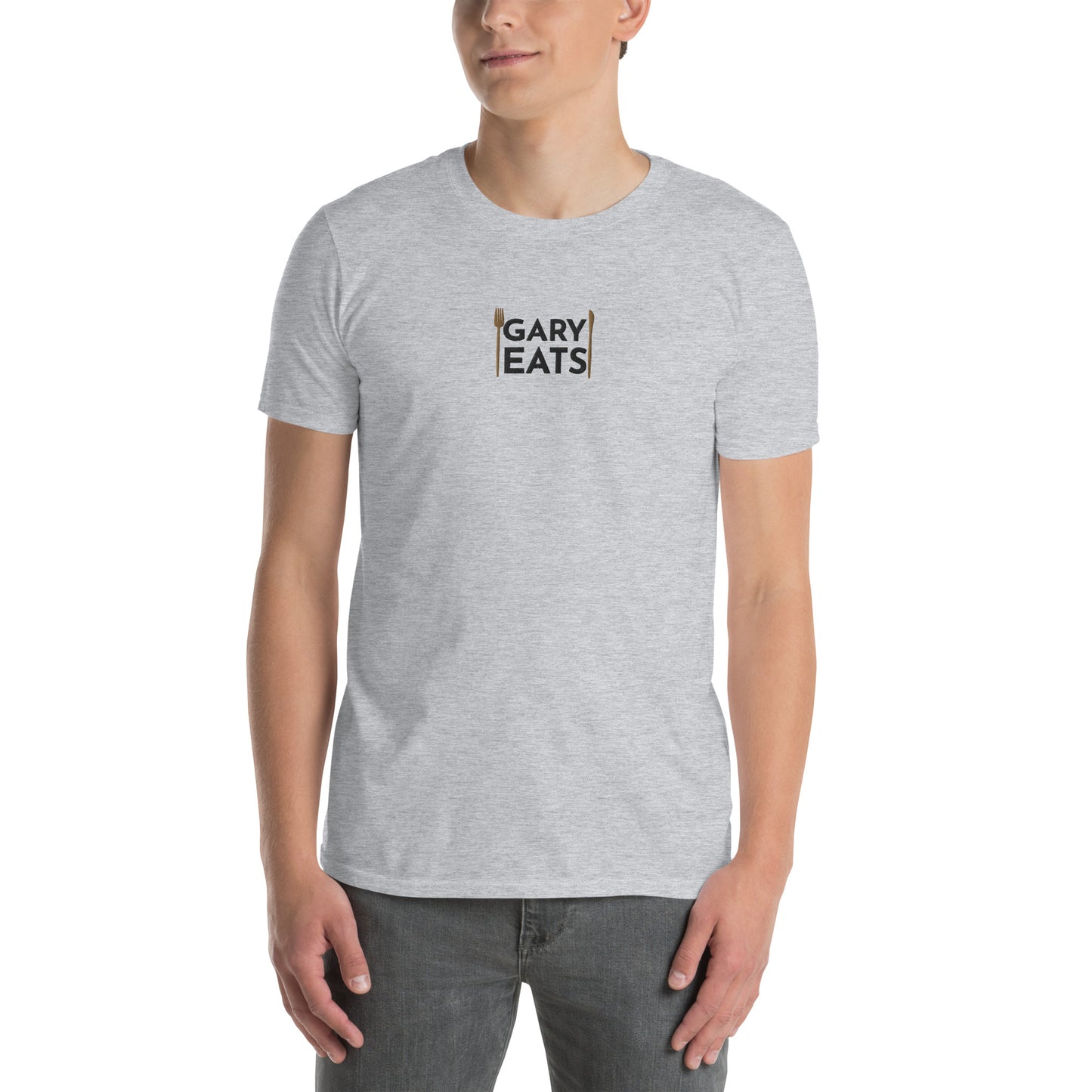 Gary Eats Embroidered Unisex T-Shirt