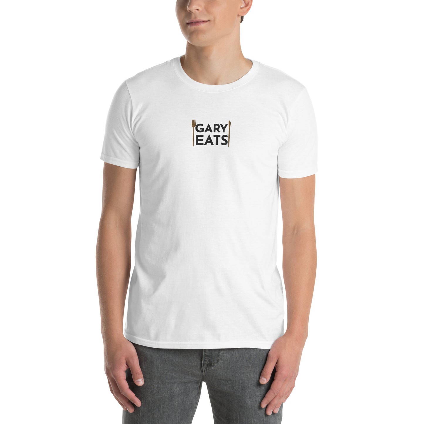 Gary Eats Embroidered Unisex T-Shirt
